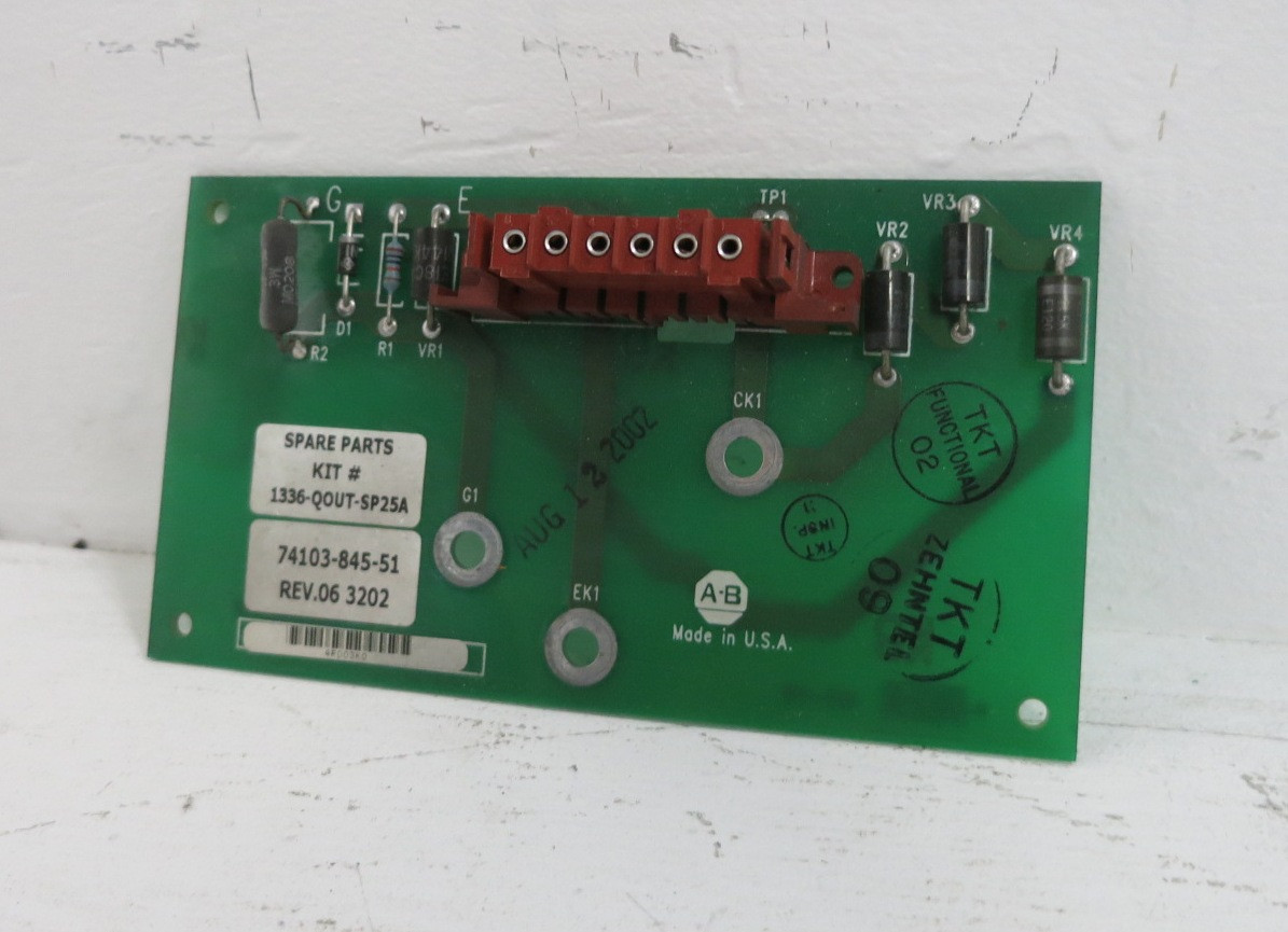 Image of Allen Bradley 74103-845-51 06 Gate Interface Board AC VS Drive 1336-QOUT-SP25A