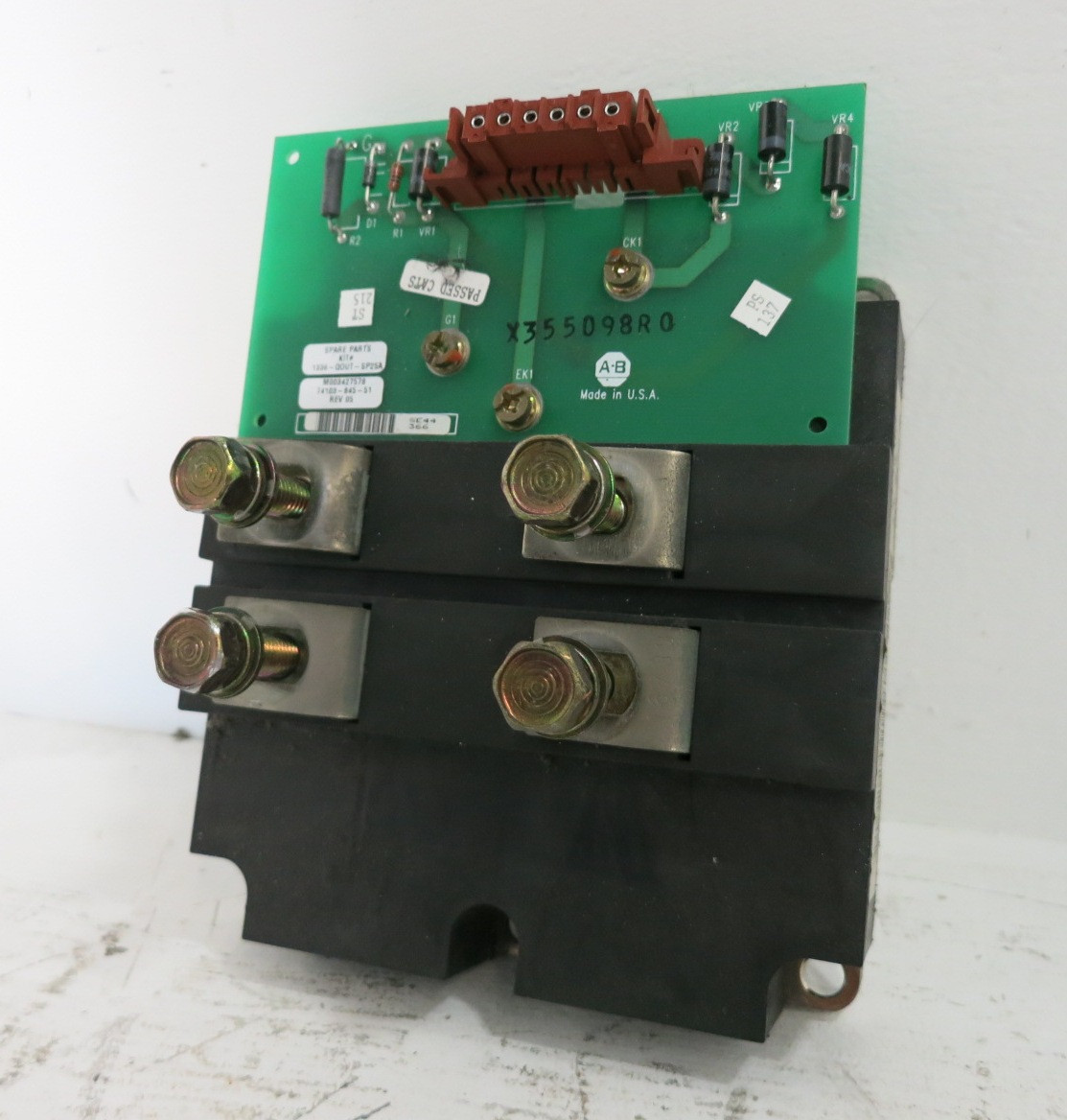 Image of Allen Bradley 1336-QOUT-SP25A Transistor Assembly Power Block Gate Interface