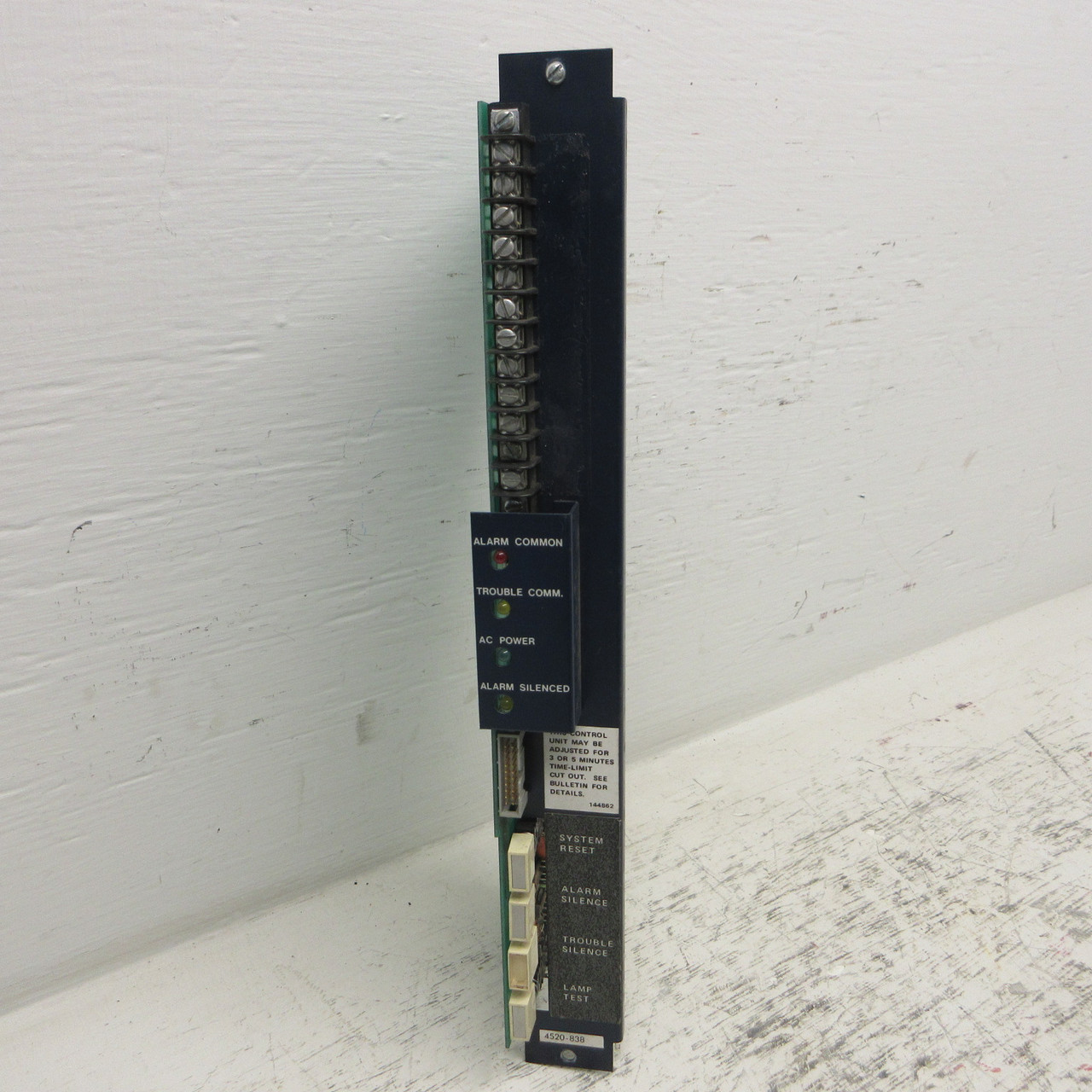 ADT 4520-838 Signal System Control Unit Subassembly 102-FD-4520 ISS. 1 Fire PLC (AH1161-1)
