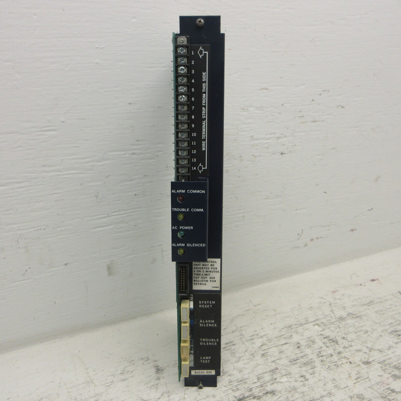 ADT B4520-838 Signaling Device Subassembly 125-FD-4520 ISS. 4 Fire Alarm Module (AH1155-1)