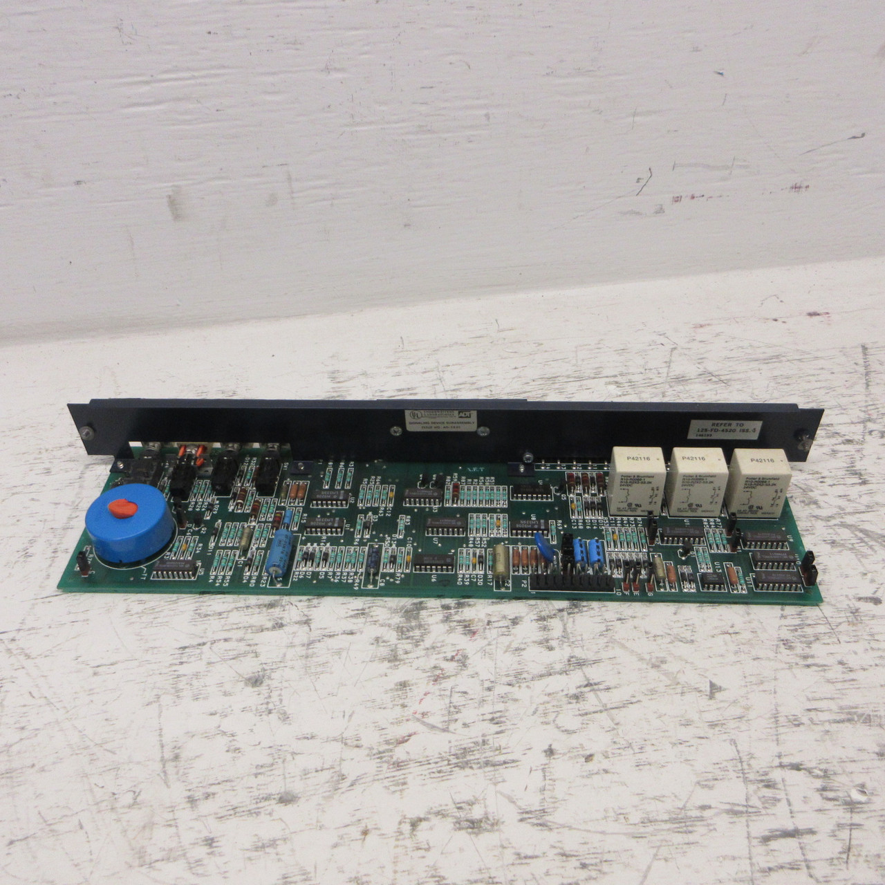 ADT B4520-838 Signaling Device Subassembly 125-FD-4520 ISS. 4 Fire Alarm Module (AH1155-1)