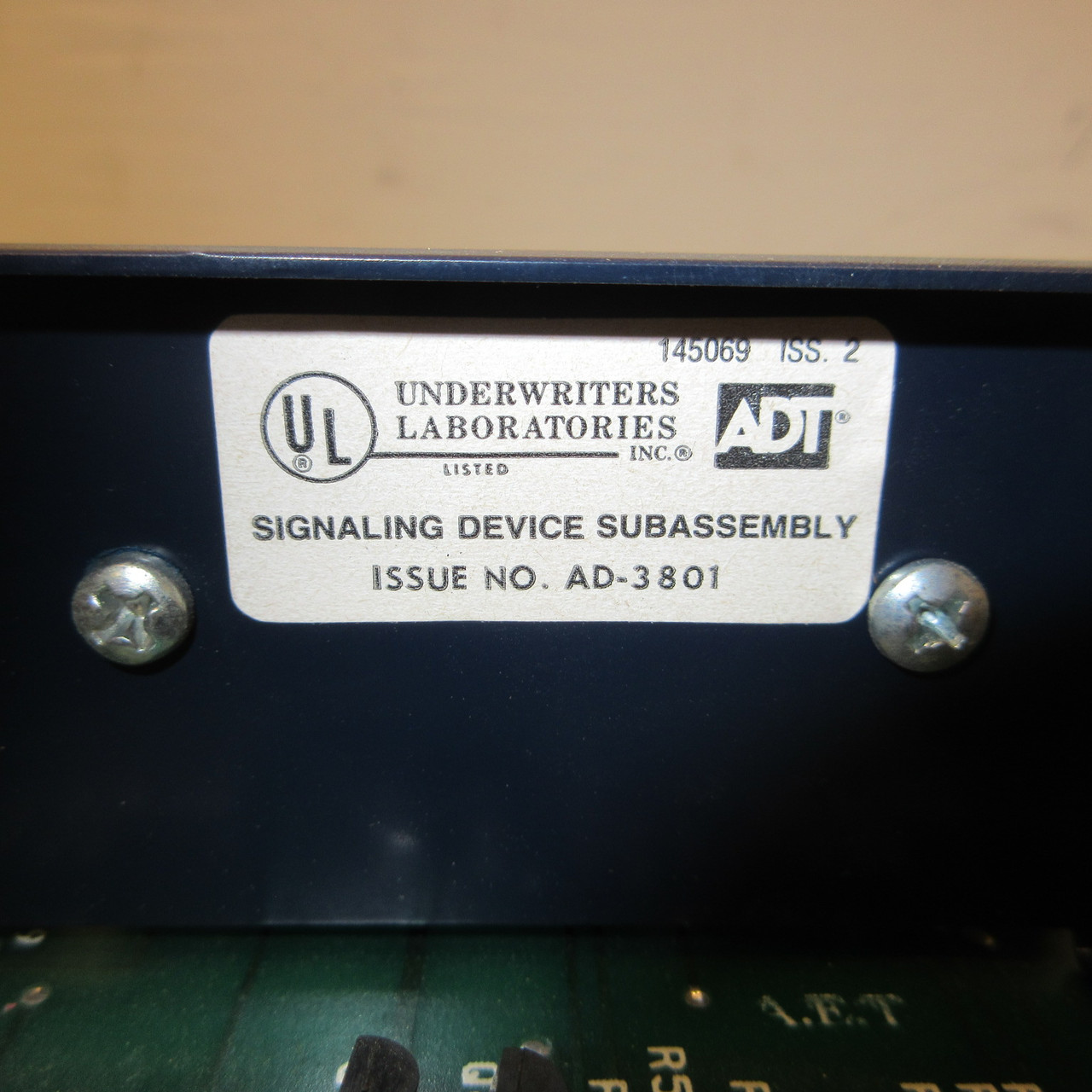 ADT B4520-838 Signaling Device Subassembly 125-FD-4520 ISS. 4 Fire Alarm Module (AH1155-1)