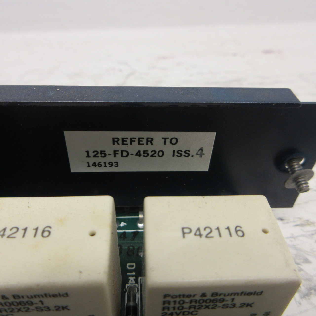 ADT B4520-838 Signaling Device Subassembly 125-FD-4520 ISS. 4 Fire Alarm Module (AH1155-1)