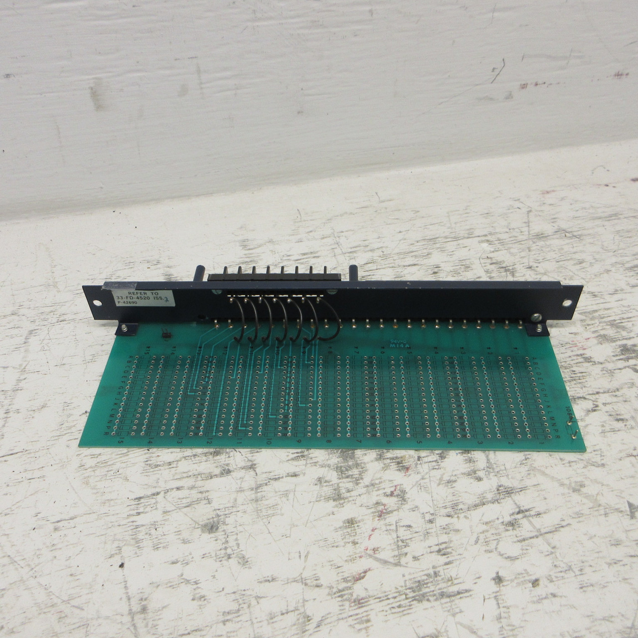 ADT 4520-039 Program Module Fire Alarm PLC Module Unit 33-FD-4520 ISS. 2 P-42482 (AH1158-5)