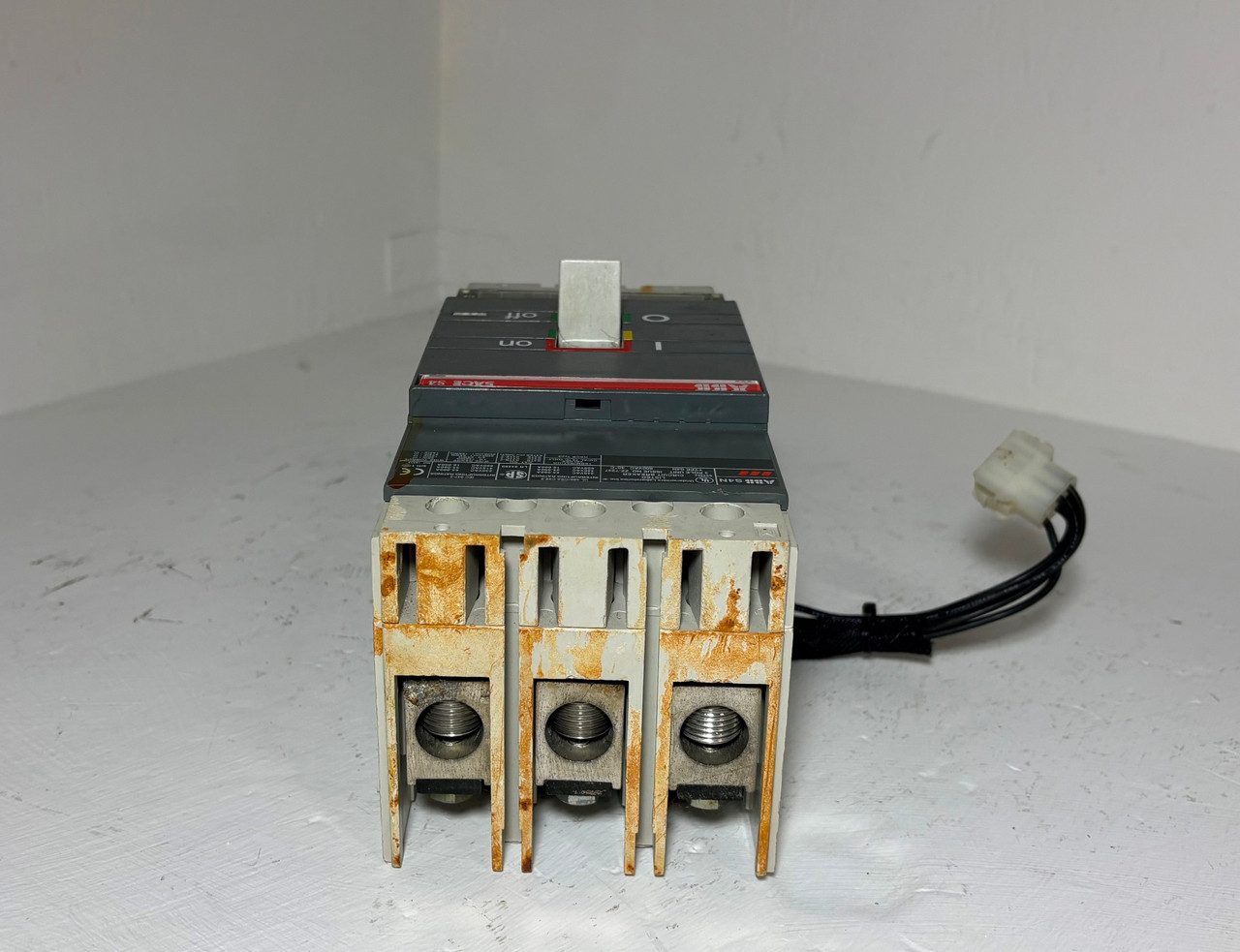 ABB S4N 250A SACE S4 Circuit Breaker 3 Pole w/ Shunt & Aux 600V PR211 250 Amp LI (EM5911-2)