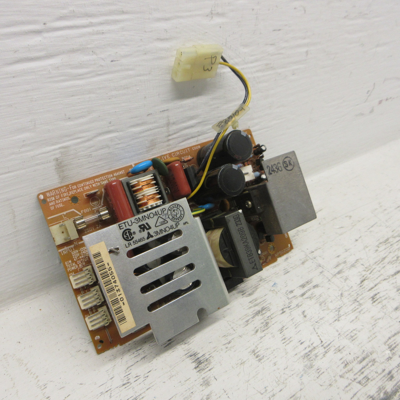 Bauart Gepruft ETU-3MNO4UP Power Supply Board NP5020D 3MN04UPZ ETU3MNO4UP TESTED (AH1169-1)