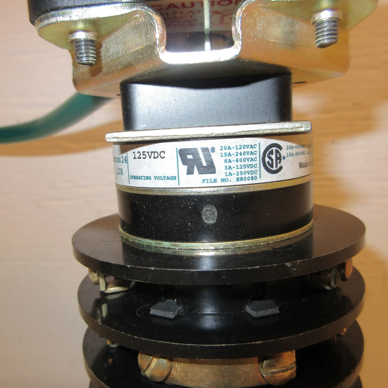 Electroswitch 78PA07LA Series 24 LOR Rotary Switch Lock Out Relay 600VAC 125VDC (AH1173-3)