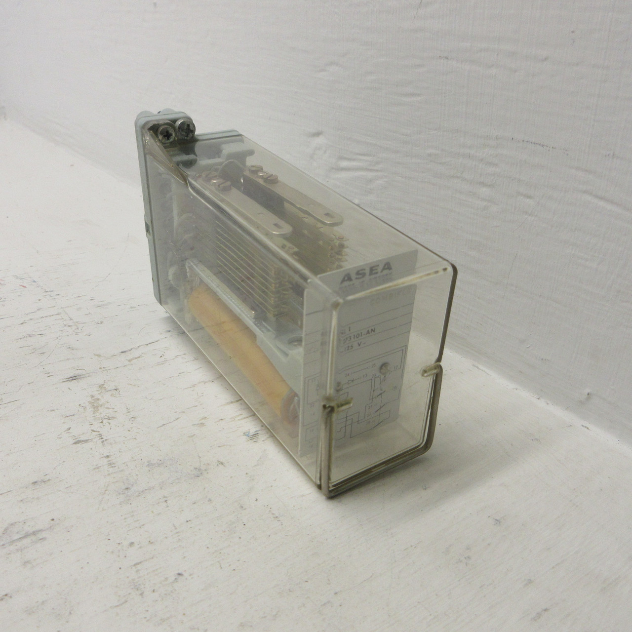 ASEA RXSL-1 Combiflex Timing Relay RXSL1 RK 273101-AN 110-125V RXSL 1 Sweden (AH1177-2)