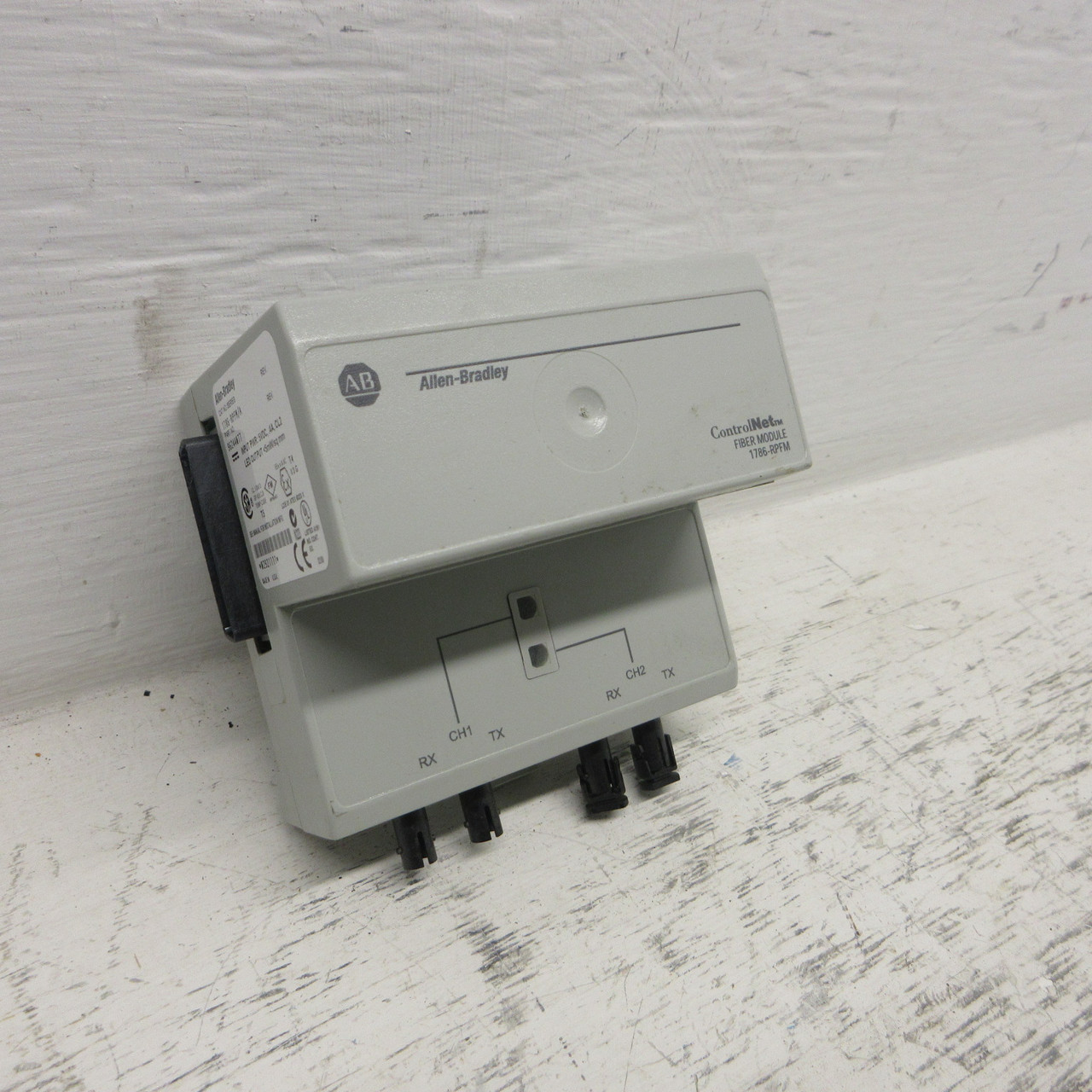 Allen Bradley 1786-RPFM Ser A ControlNet Fiber Module 96244077 1786-RPFM/A Din (AH1178-1)