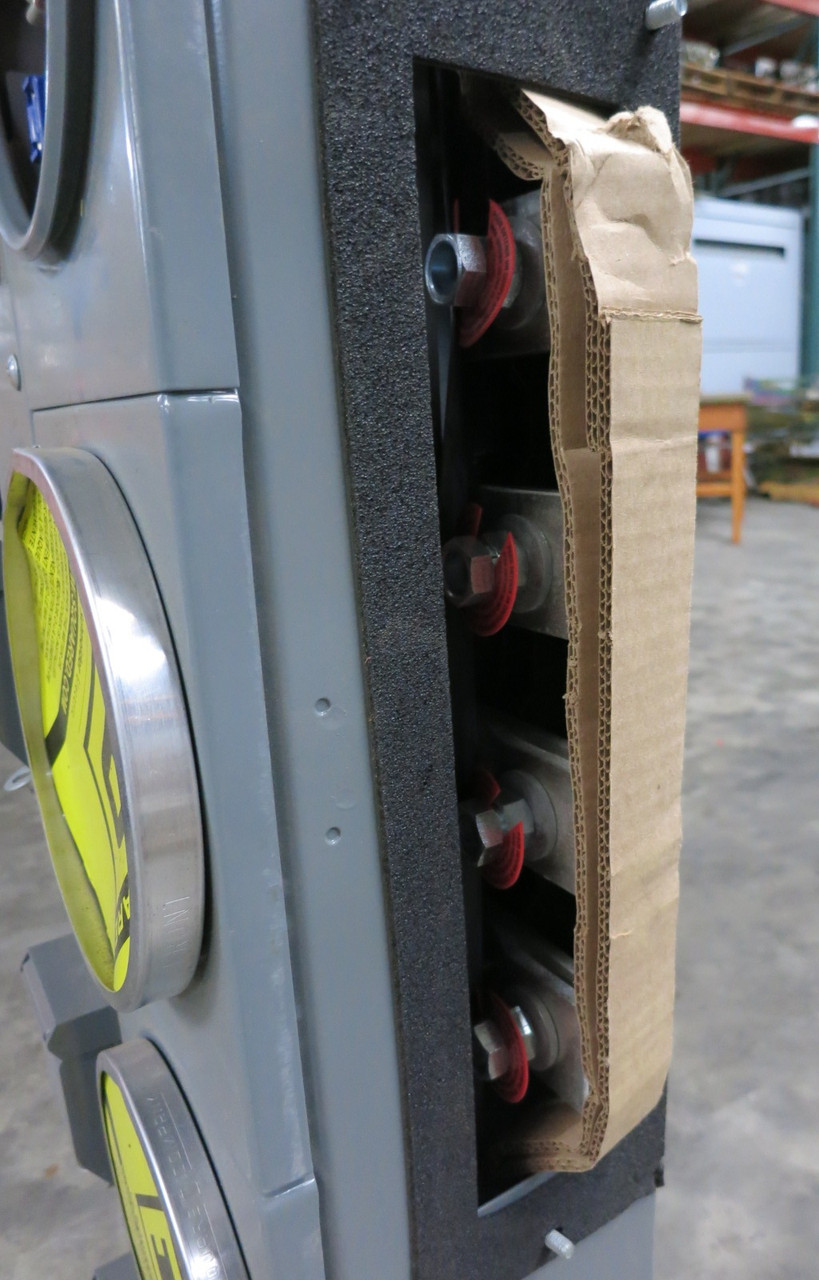 NEW Square D EZM314-125 4 Socket Meter Center 800A Bus 125A 208/120V Meter-Pak (DW8124-1)