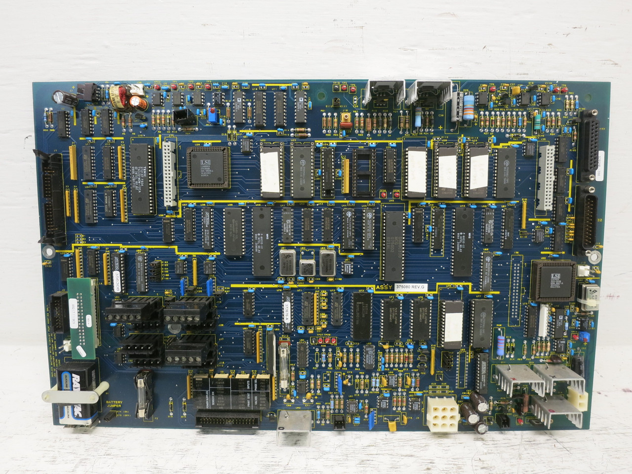 VideoJet Excel 375080 Rev G PCB Mother Board Main Control Card 375081-B (DW8132-1)
