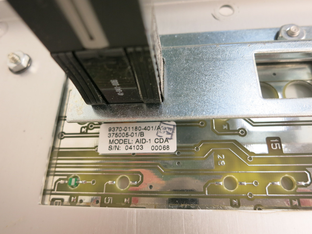 VideoJet Excel 9370-01180-401/A Front Key Panel Display 375005-01/B DG-24064-50 (DW8131-1)