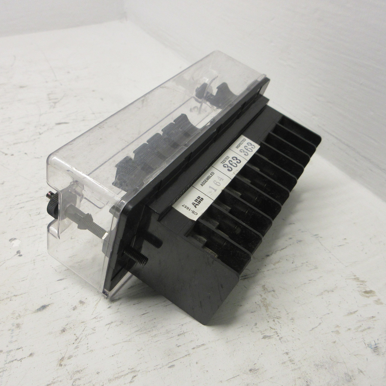 ABB 129A537G01A Flexitest Knife Switch Type FT-1 FT1 12 Position INT SCH GO1 ABB (AH1184-2)