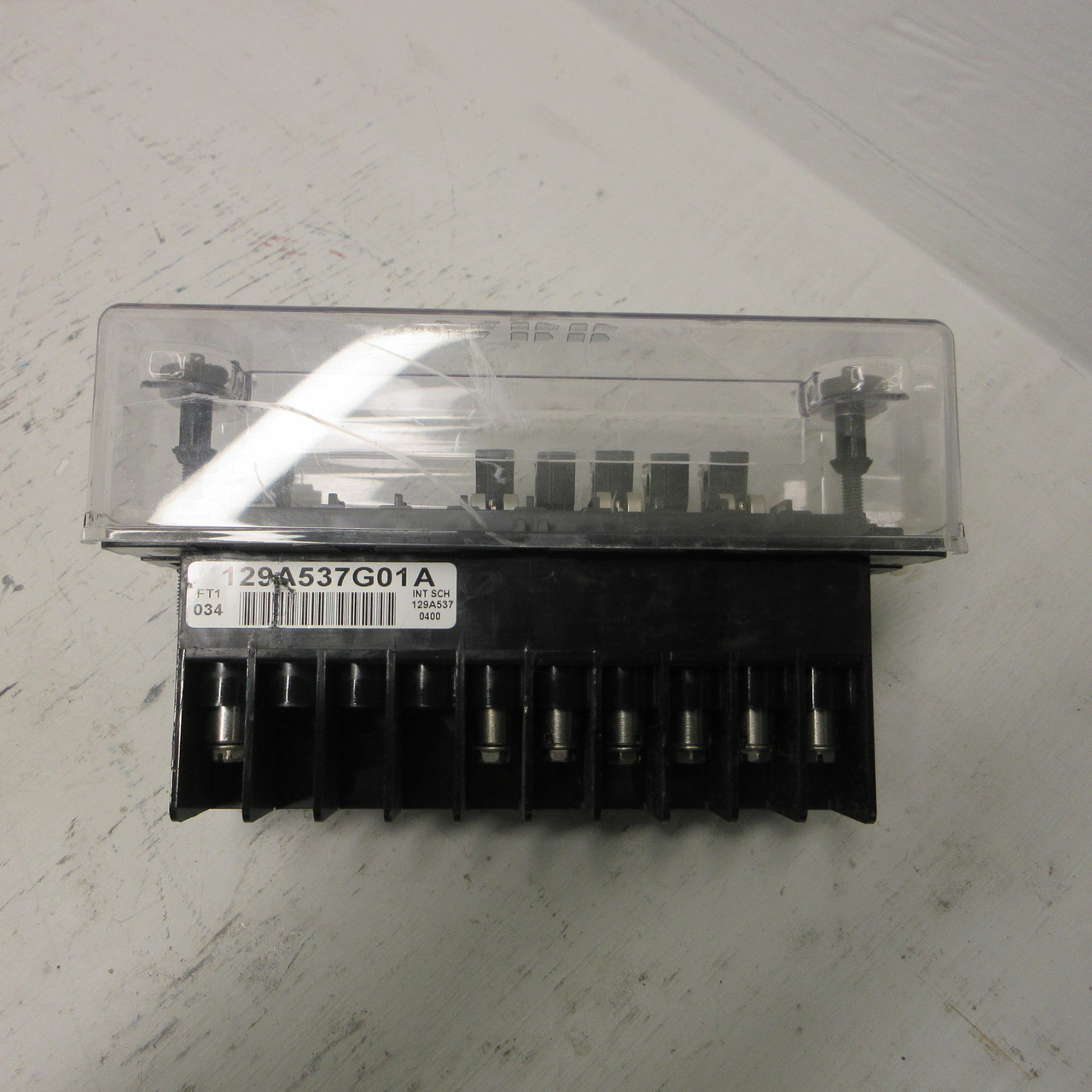 ABB 129A537G01A Flexitest Knife Switch Type FT-1 FT1 12 Position INT SCH GO1 ABB (AH1184-6)