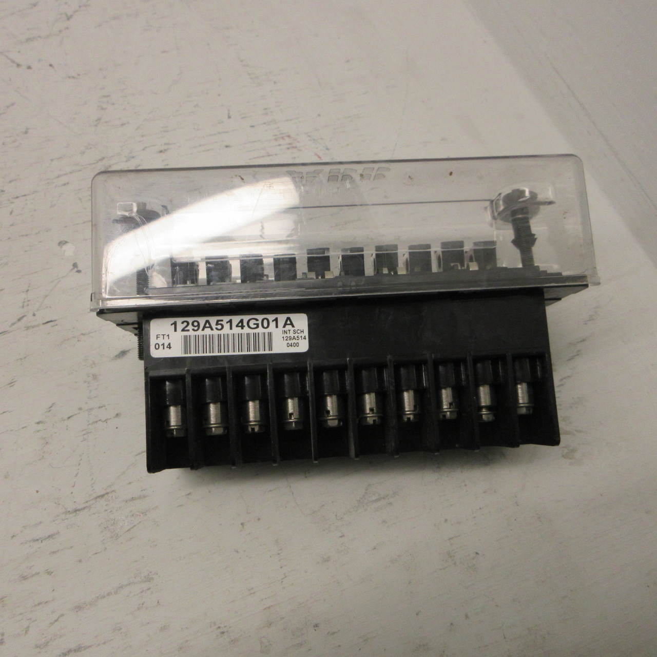 ABB 129A514G01A Flexitest Knife Switch Type FT-1 FT1 20 Position INT SCH GO1 ABB (AH1183-10)