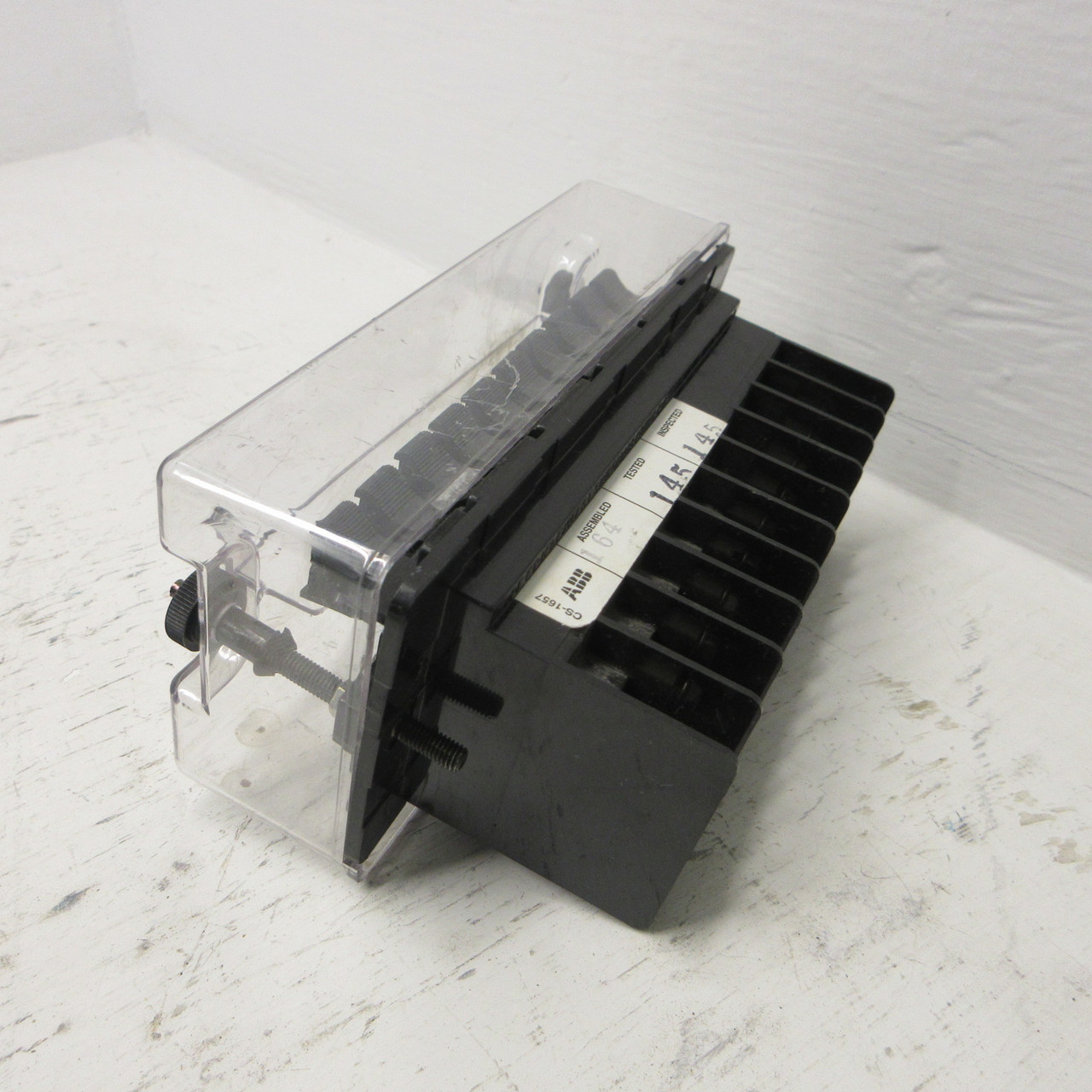ABB 129A501G01A Flexitest Knife Switch Type FT-1 FT1 20 Position INT SCH GO1 ABB (AH1185-3)