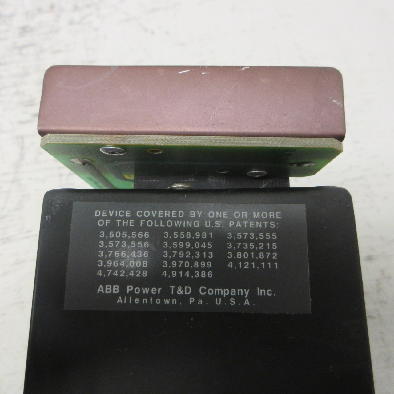 ABB 419T2441 Circuit Shield Transformer Differential Relay 87T Asea Brown Boveri (AH1186-4)