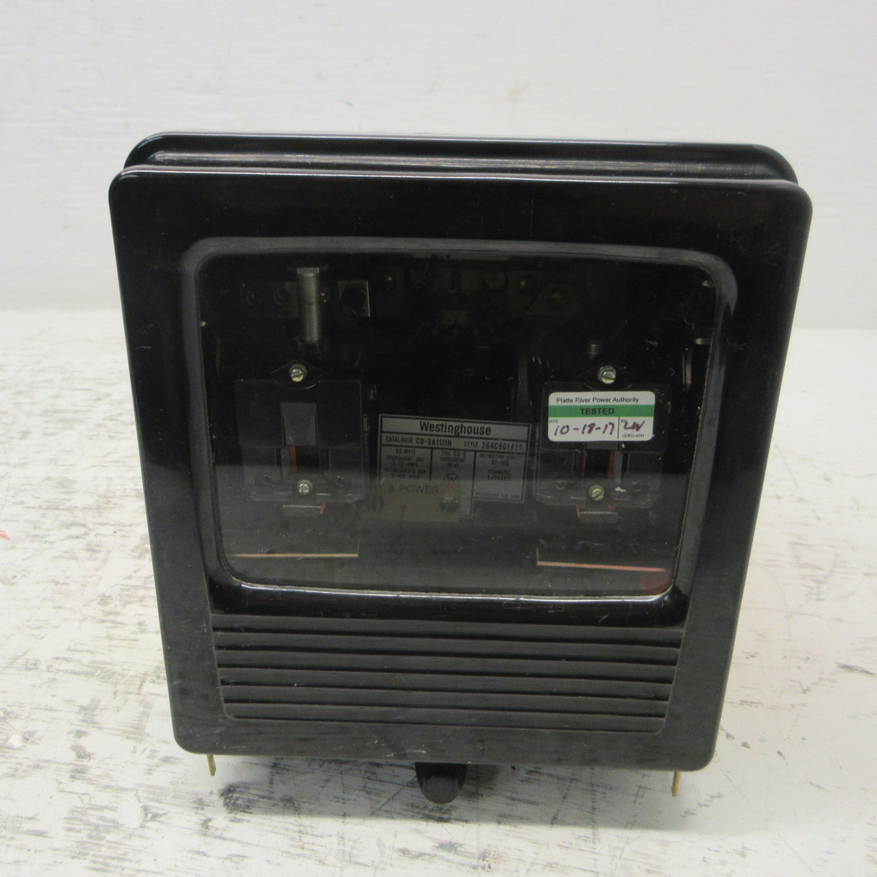 Westinghouse C0-9A1111N Overcurrent Relay Style 264C901A11 Type C0-9 CO-9A1111N (AH1188-4)