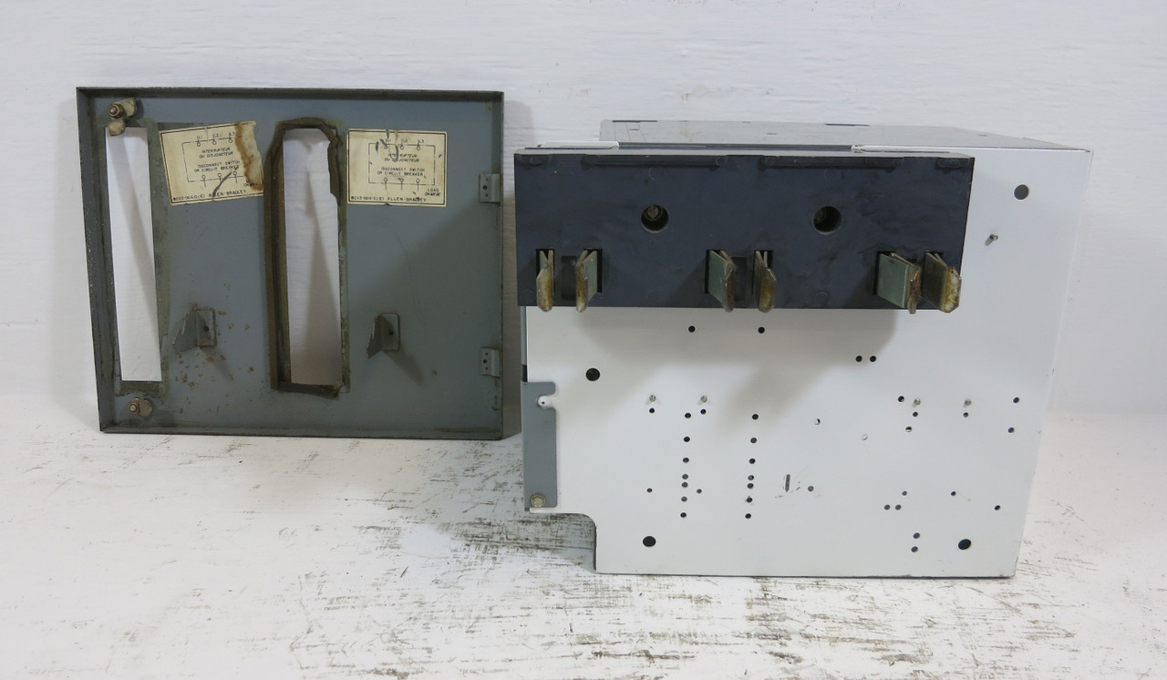 Allen Bradley 2100 Centerline 100 Amp 12" Dual Breaker Feeder MCC Bucket 100A (BJ1081-1)