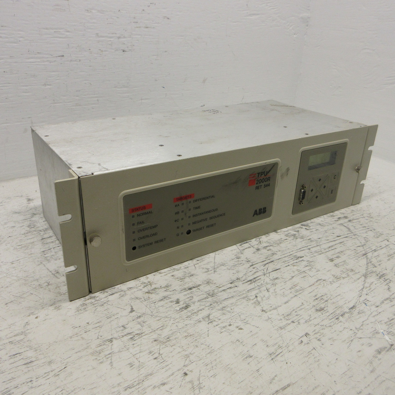 Image of ABB TPU 2000R Transformer Protection System 588V0418-61011 TPU 2000R RET 544