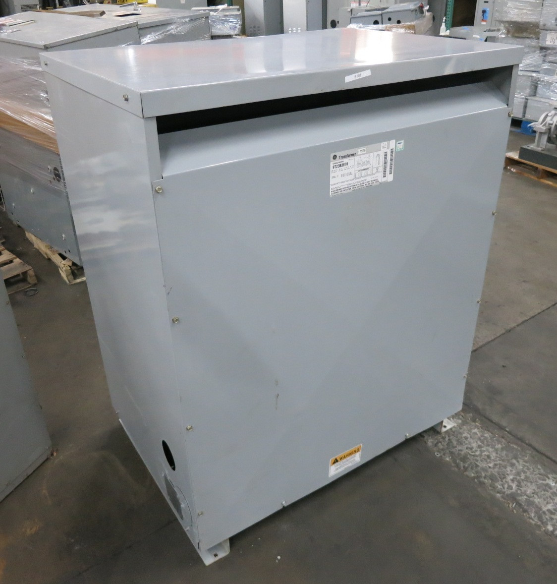 GE 300 kVA 480 Delta to 208Y/120 V 3PH Dry Type Transformer 9T23B3878 480V 208 (DW8142-1)