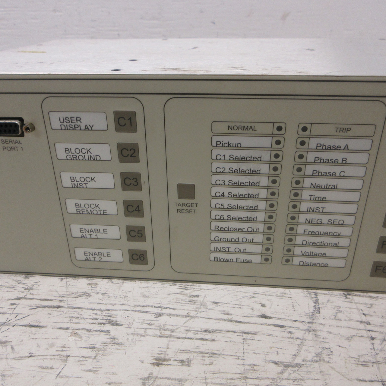 ABB DPU 2000R Distribution Protection System 587R0438-61011 DPU-2000R 70-280 VDC (AH1198-4)