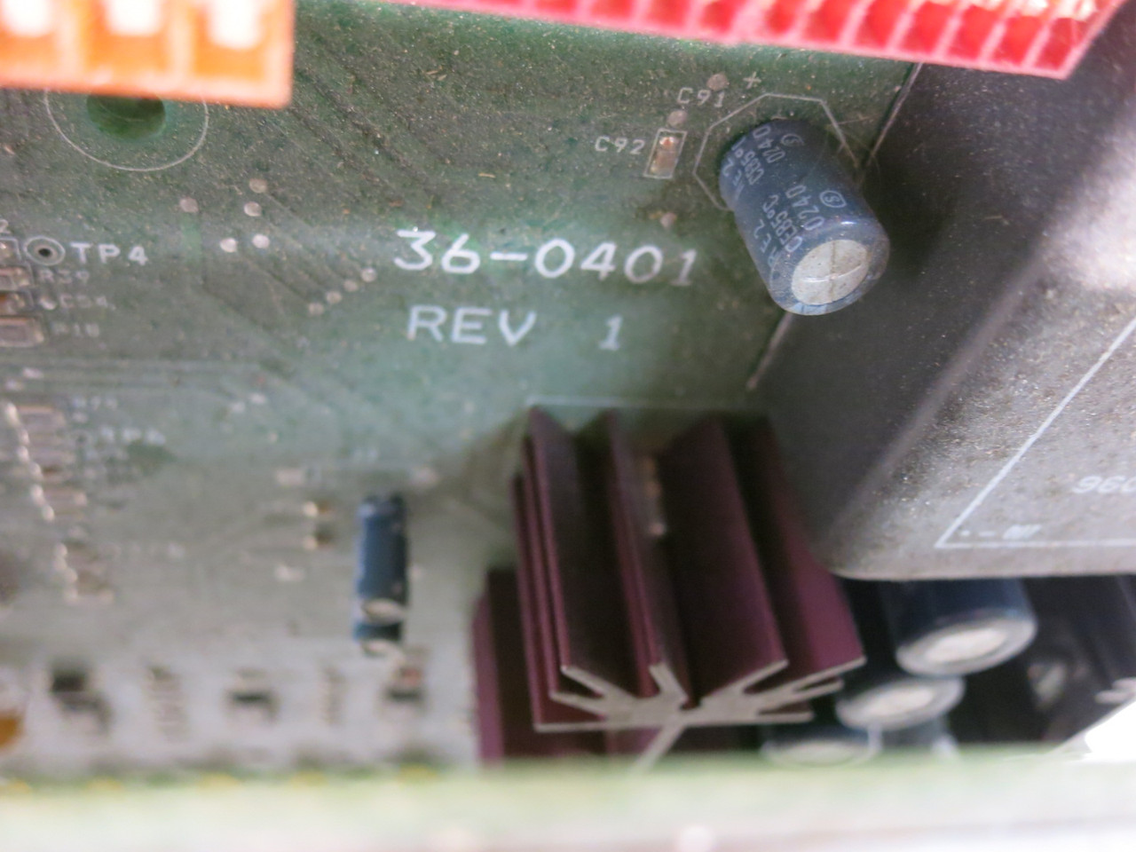 Motortronics 36-0401 + 36-0388 MVC3-MB/CPU Main Firing Board Control Processor (DW8154-1)