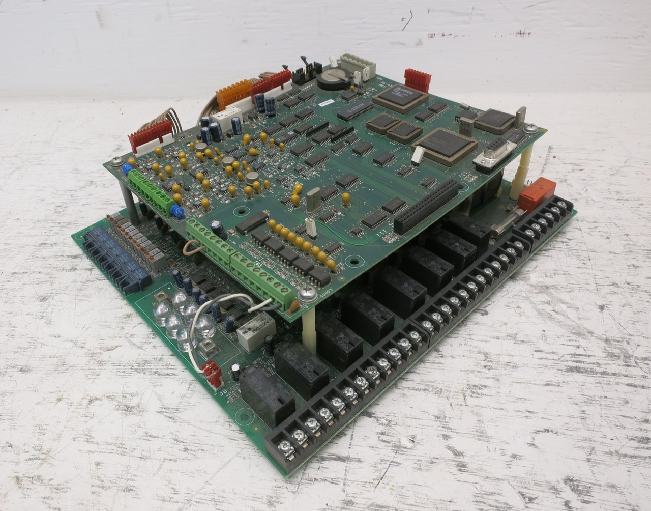 Motortronics 36-0401 + 36-0388 MVC3-MB/CPU Main Firing Board Control Processor (DW8154-1)