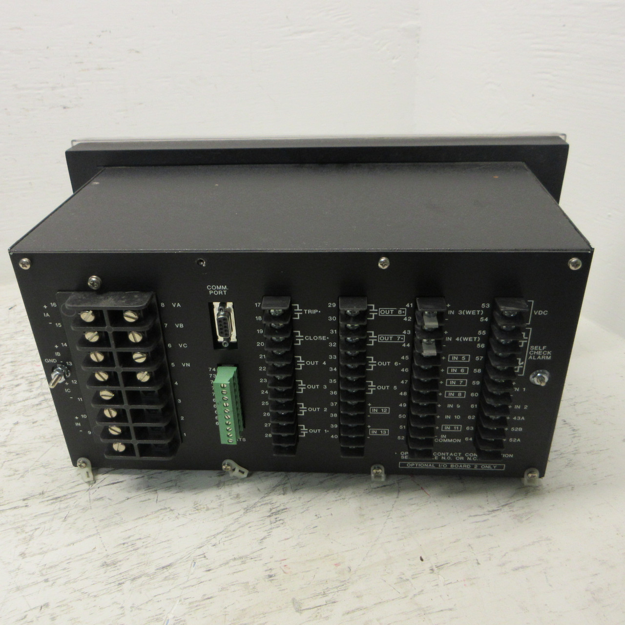 ABB DPU2000 Distribution Protection System 487H0415-6001 1-12A 125VDC DPU-2000 (AH1200-3)