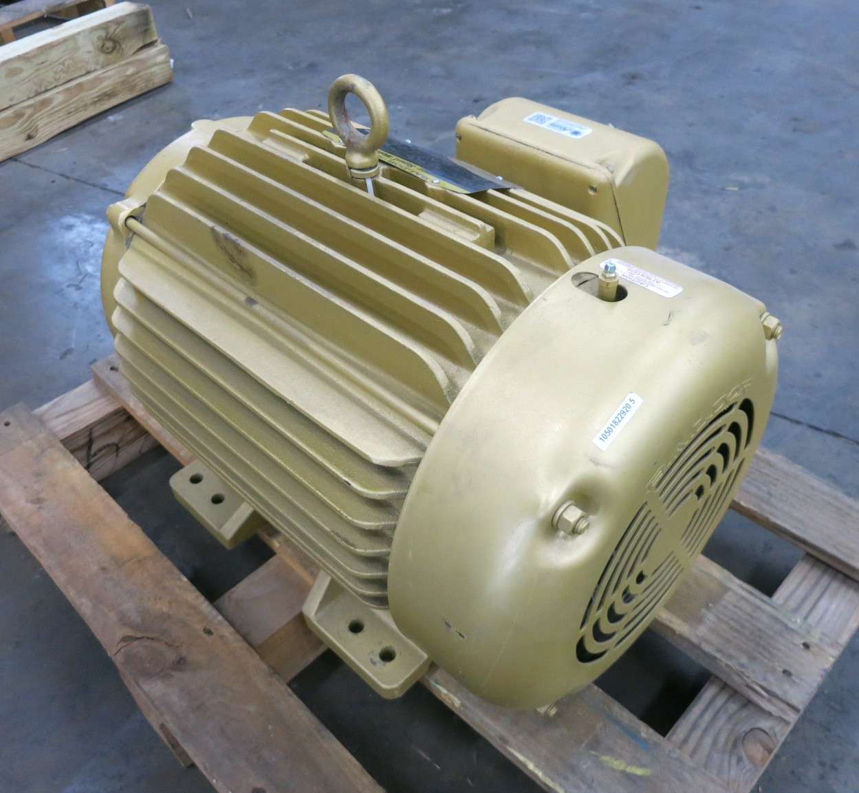 Baldor EM4107T-G 25 HP AC Motor 230/460V 3520 RPM 284TS Reliance Super-E TEFC (DW8156-1)