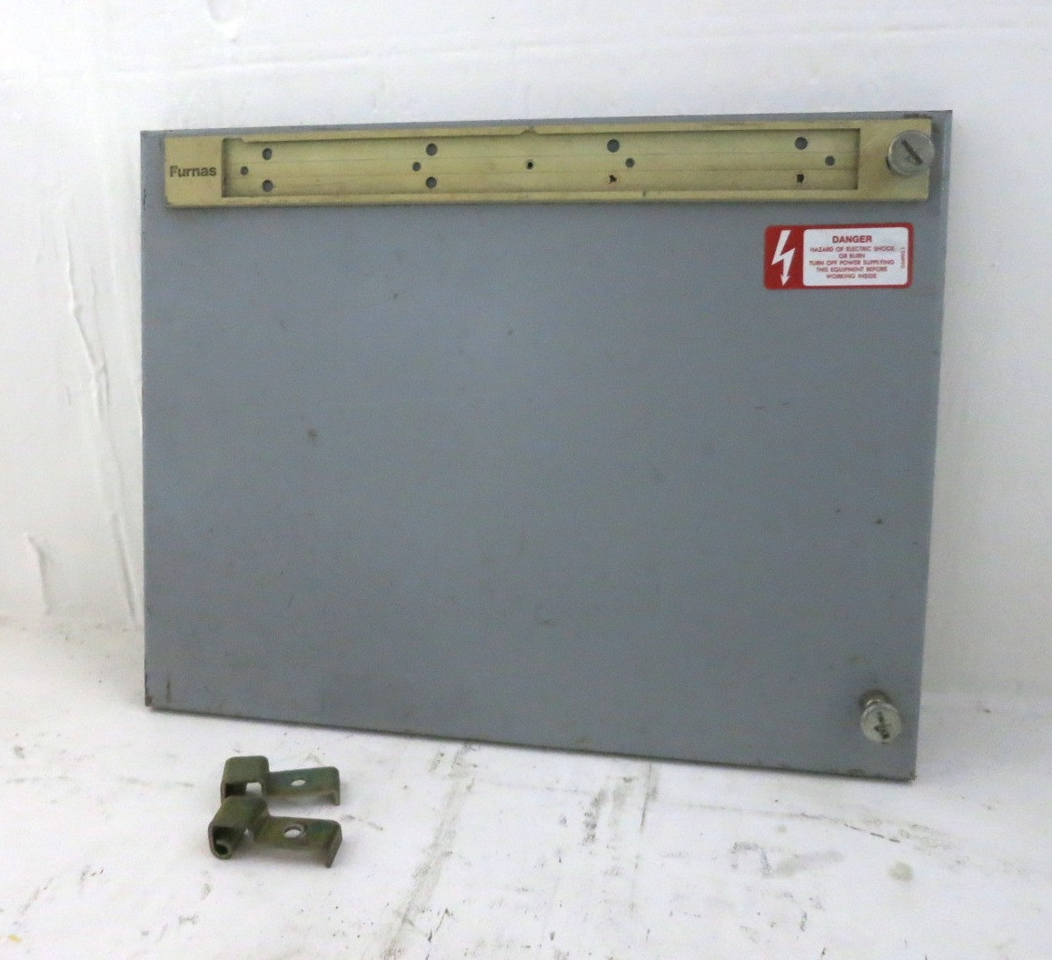 Furnas System 89 Siemens Tiastar 12" Blank Door MCC Motor Control Center Cover (DW8163-12)