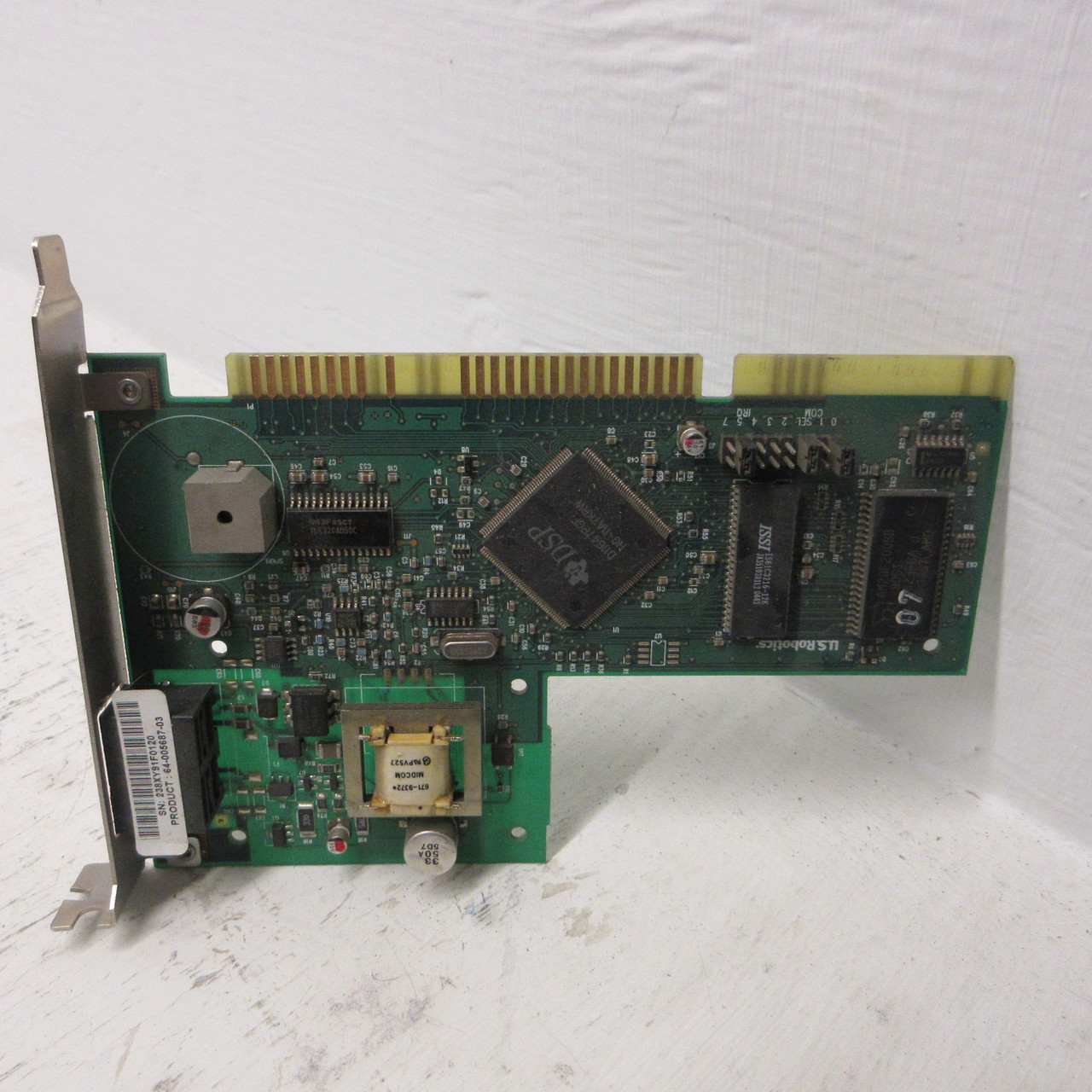 US Robotics 64-005687-03 Internal Modem Card U.S. 802-047-10 Rev 01 6400568703 (AH1205-1)