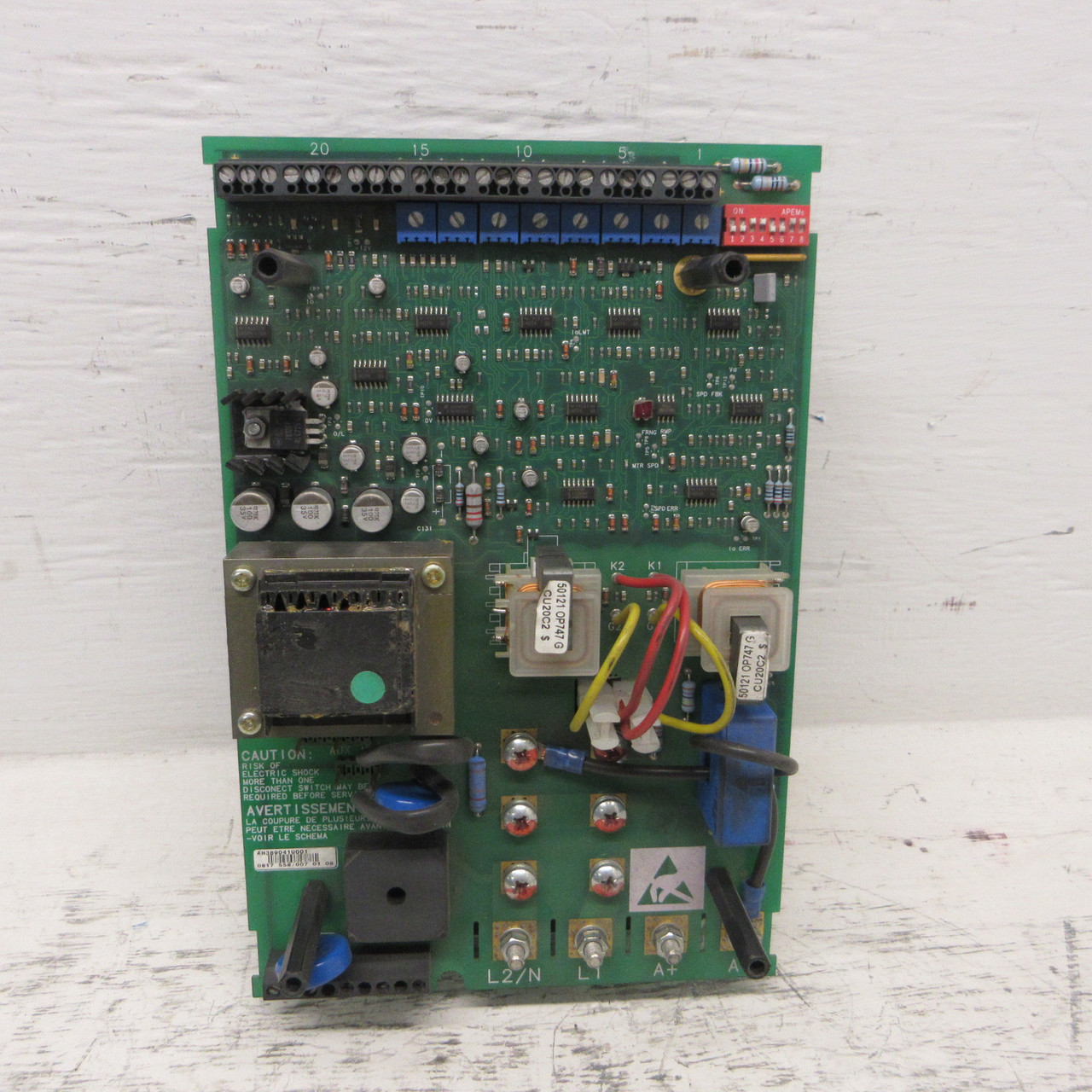 SSD Drives Parker 512C-16-00-00-00 DC Drive Controller 24 Amp 1PH AH389041U001 (AH1213-1)