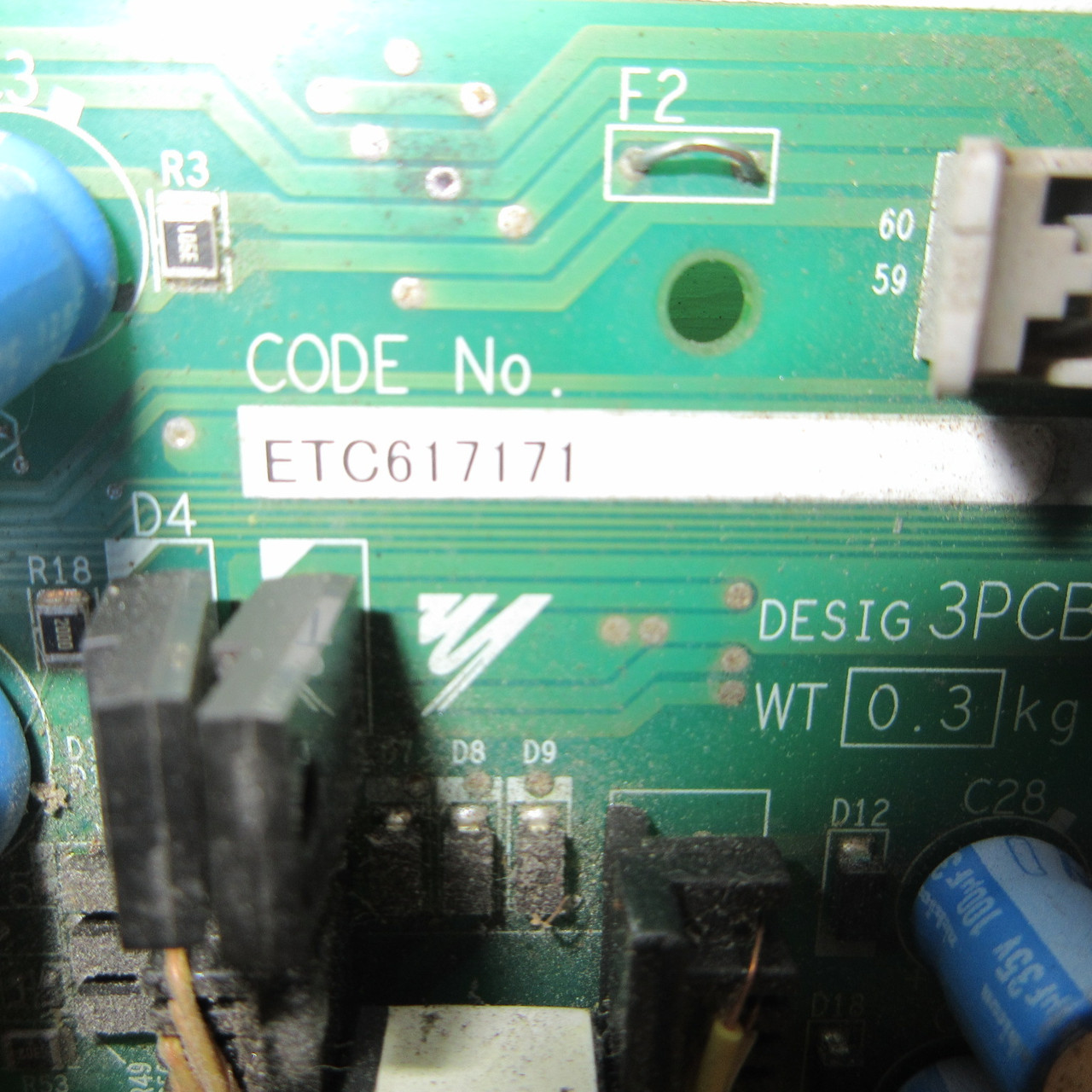 Yaskawa ETC617171 Driver Board YPCT31435-1B Gate Drive Board Circuit Board PCB (AH1211-1)