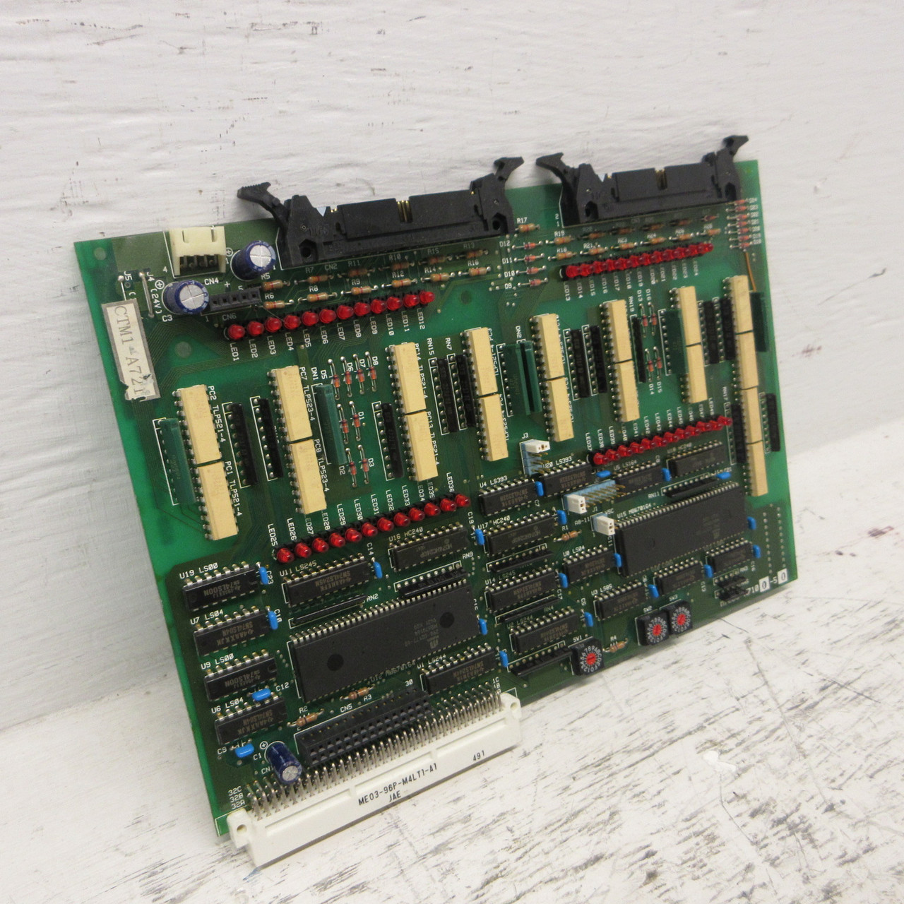Image of Muratec 008-N7100-50 Circuit PC Board PCB PLC 008-N7100-620 *SC1034C2060033*