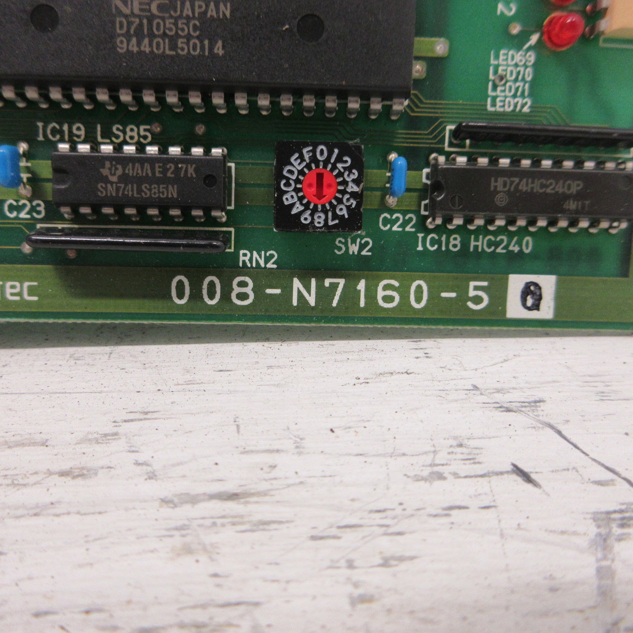 Muratec 008-N7160-50 Circuit PC Board PCB PLC 008-N7160-610 *SC9034C5270040* (AH1209-1)