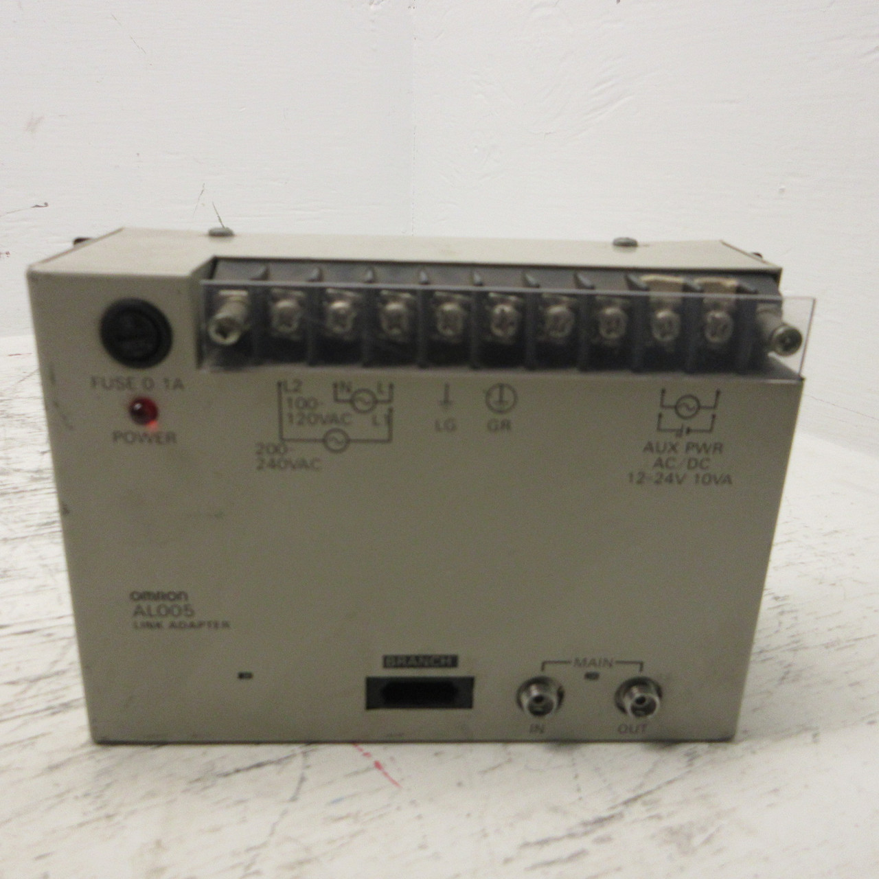 Omron B500-AL005 Link Adapter 3G2A9-AL005E 100-120/200-240VAC 10VA ALOO5 (AH1214-5)