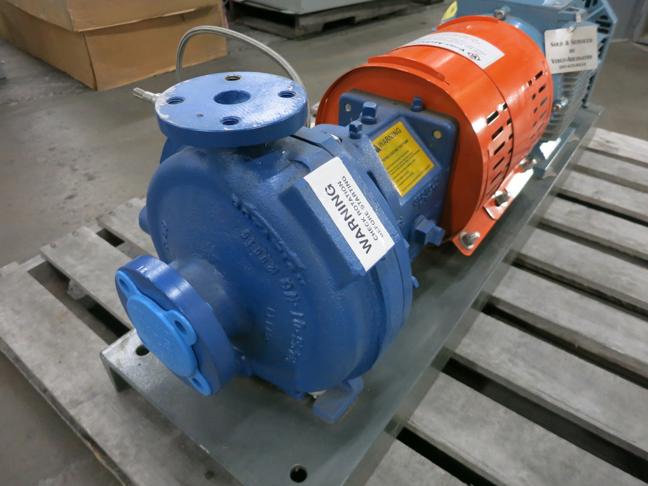 NEW Griswold 811S-1.5x1-8 Centrifugal Pump ABB IEC 5.5 kW Motor 690Y/400/415V (DW8173-1)