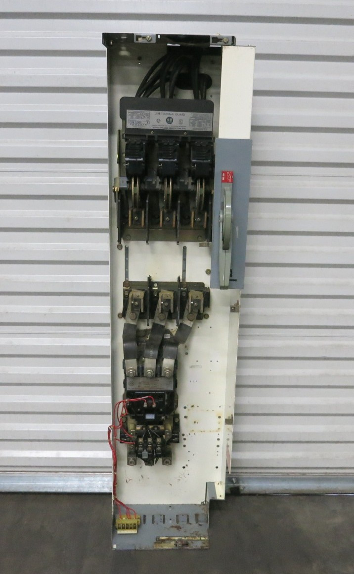 Allen Bradley 2100 Centerline 400 Amp Fusible Size 5 Starter 58" MCC Bucket 400A (BJ1114-3)