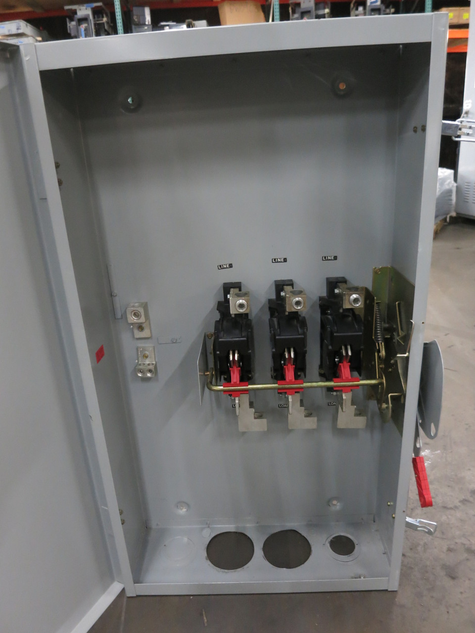 Siemens HNF365 400A 600V Non-Fusible Safety Switch Disconnect HNF-365 400 Amp (DW8170-1)