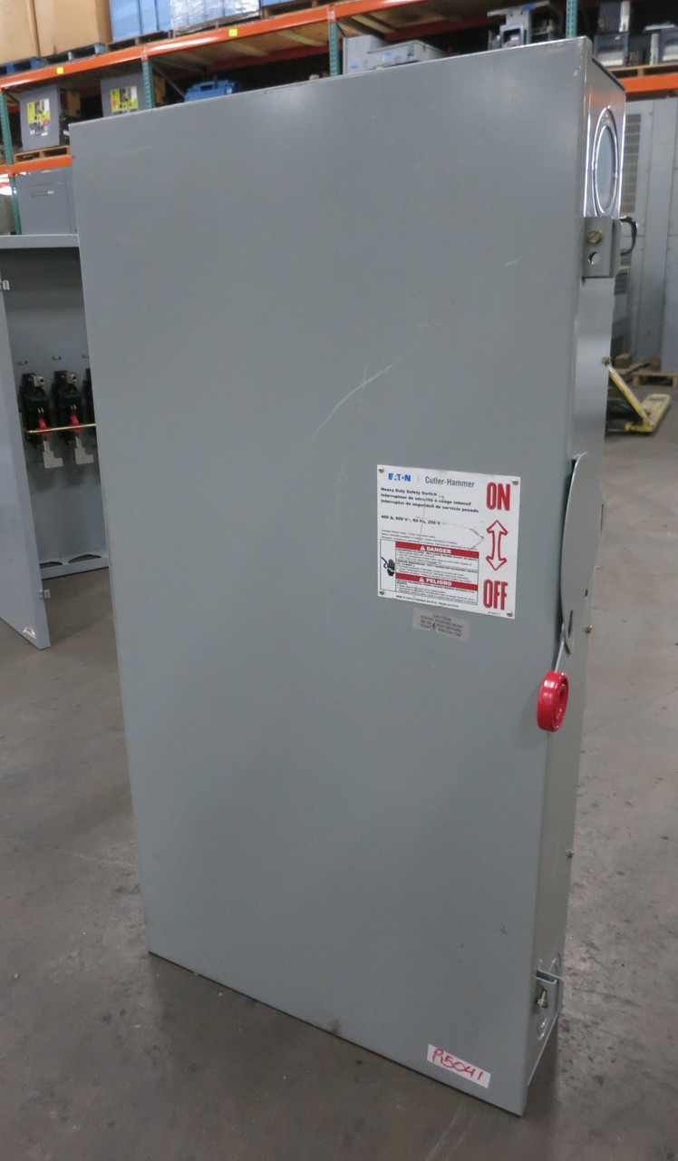 Eaton DH365UGK 400A 600V Non-Fusible Safety Disconnect Switch 400 Amp DH365-UGK (DW8169-1)