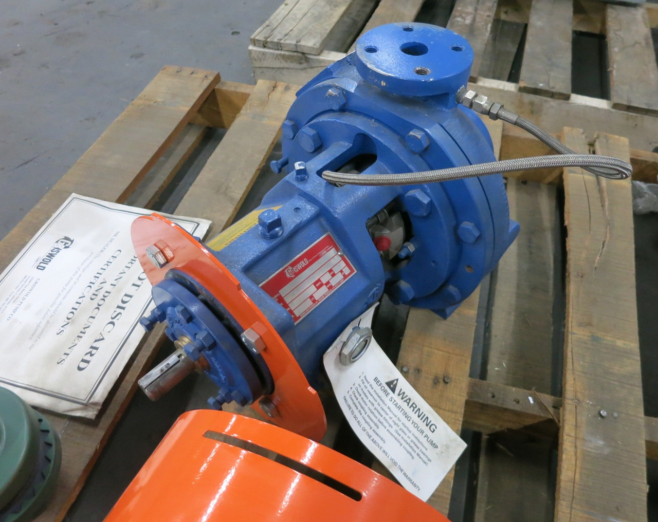 NEW Griswold 811S-1.5x1-8 Centrifugal Pump Model 811 S/1.5x1-8/D01D/D0672/SE/SNB (DW8179-1)