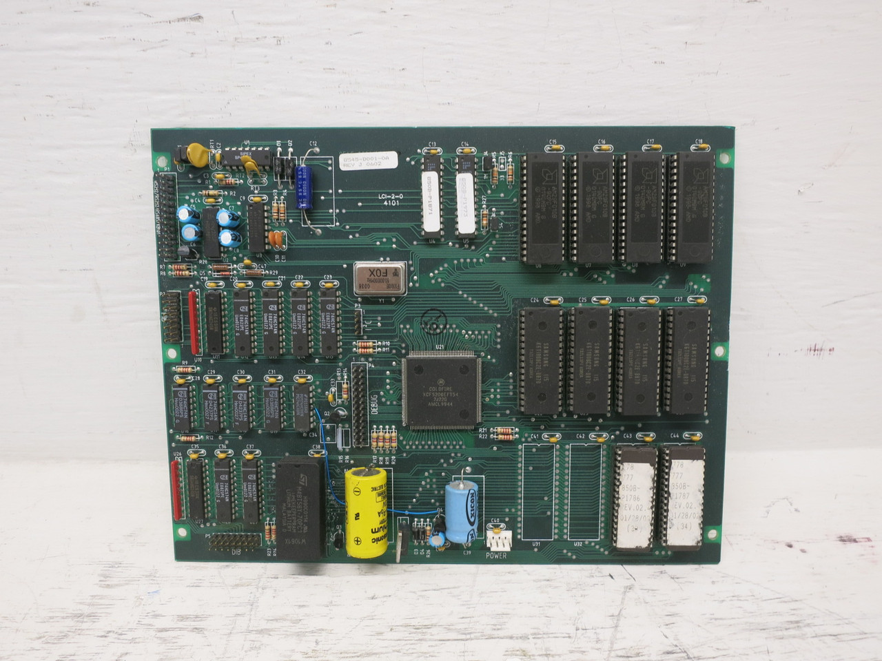 Cardinal Scale 8545-D001-0A Digital Indicator Main Control Board 8545-0001-00 (DW8183-1)