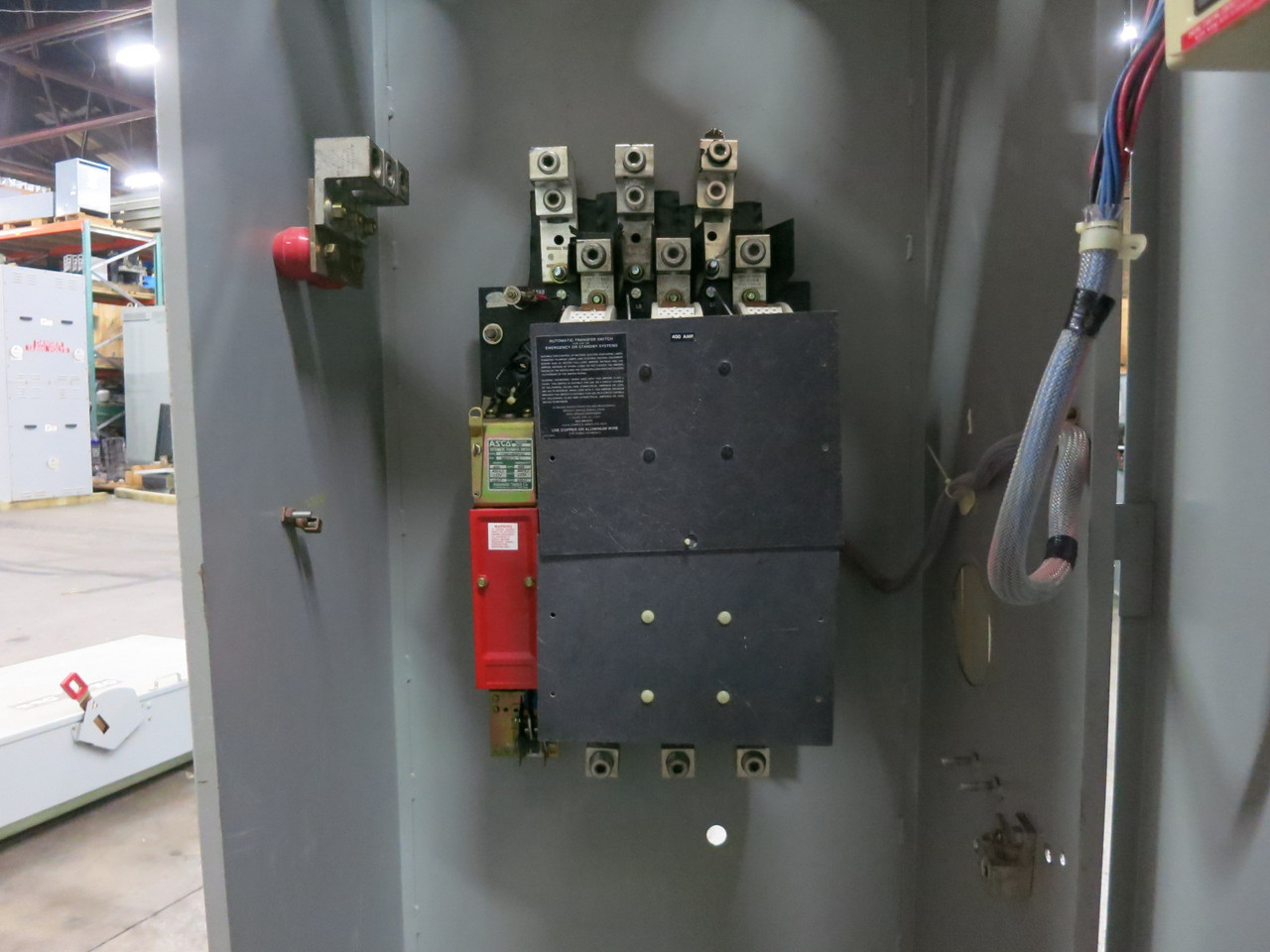 ASCO B940340099C 400A 480/277 Automatic Transfer Switch Bulletin 940 400 Amp ATS (DW8184-1)