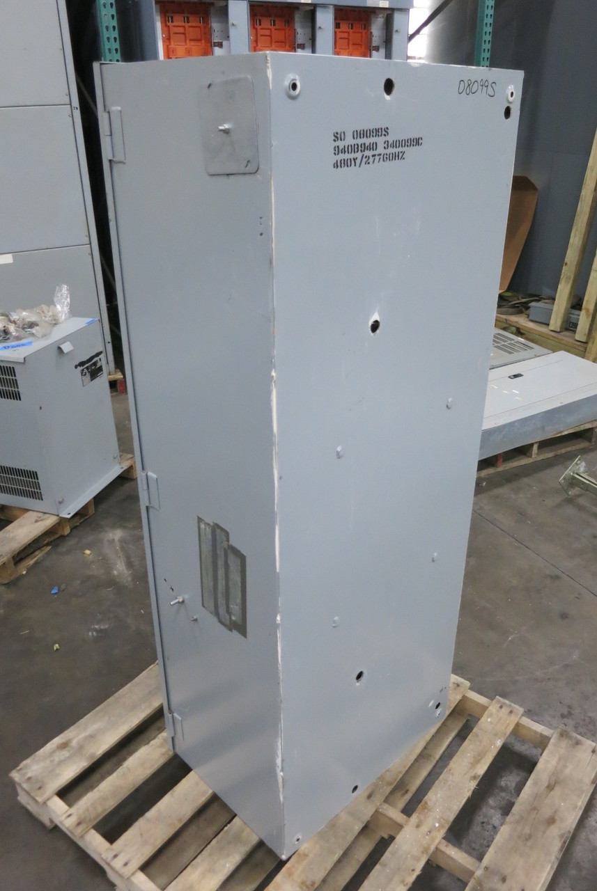 ASCO B940340099C 400A 480/277 Automatic Transfer Switch Bulletin 940 400 Amp ATS (DW8184-1)