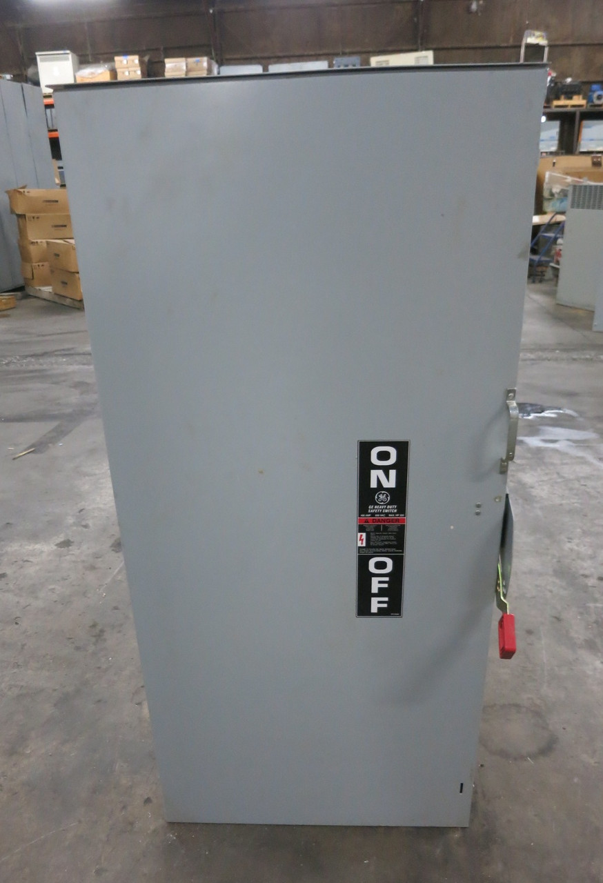 GE THN3365R 400A 600V Non-Fusible Heavy Duty Safety Switch Disconnect 400 Amp 3R (DW8185-1)