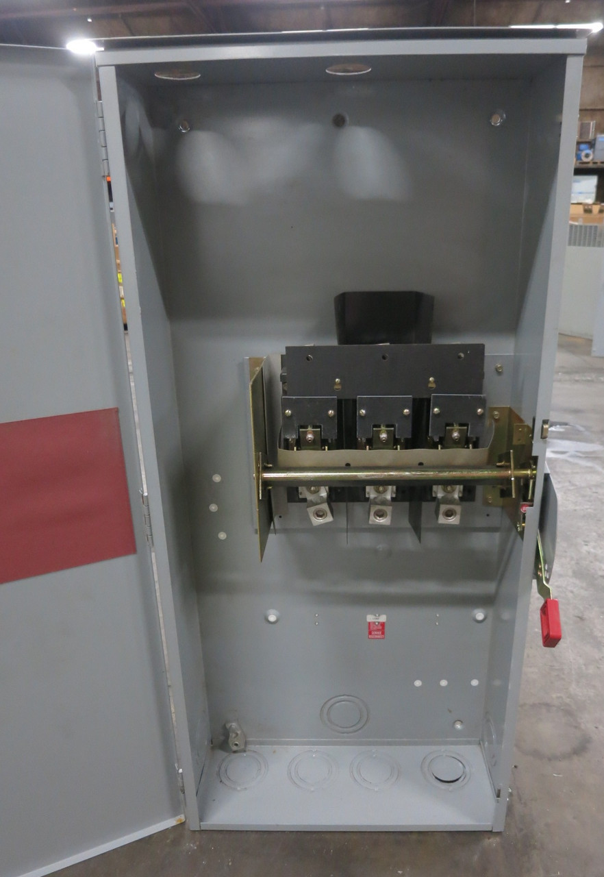 GE THN3365R 400A 600V Non-Fusible Heavy Duty Safety Switch Disconnect 400 Amp 3R (DW8185-1)