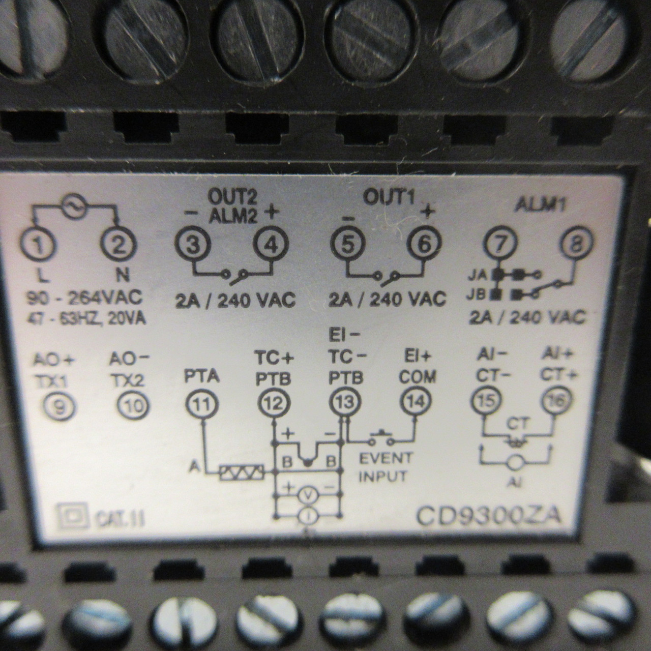 intelliTRACE CD9300ZA Temperature Controller Digital Relay Display CD93OOZA (AH1241-2)