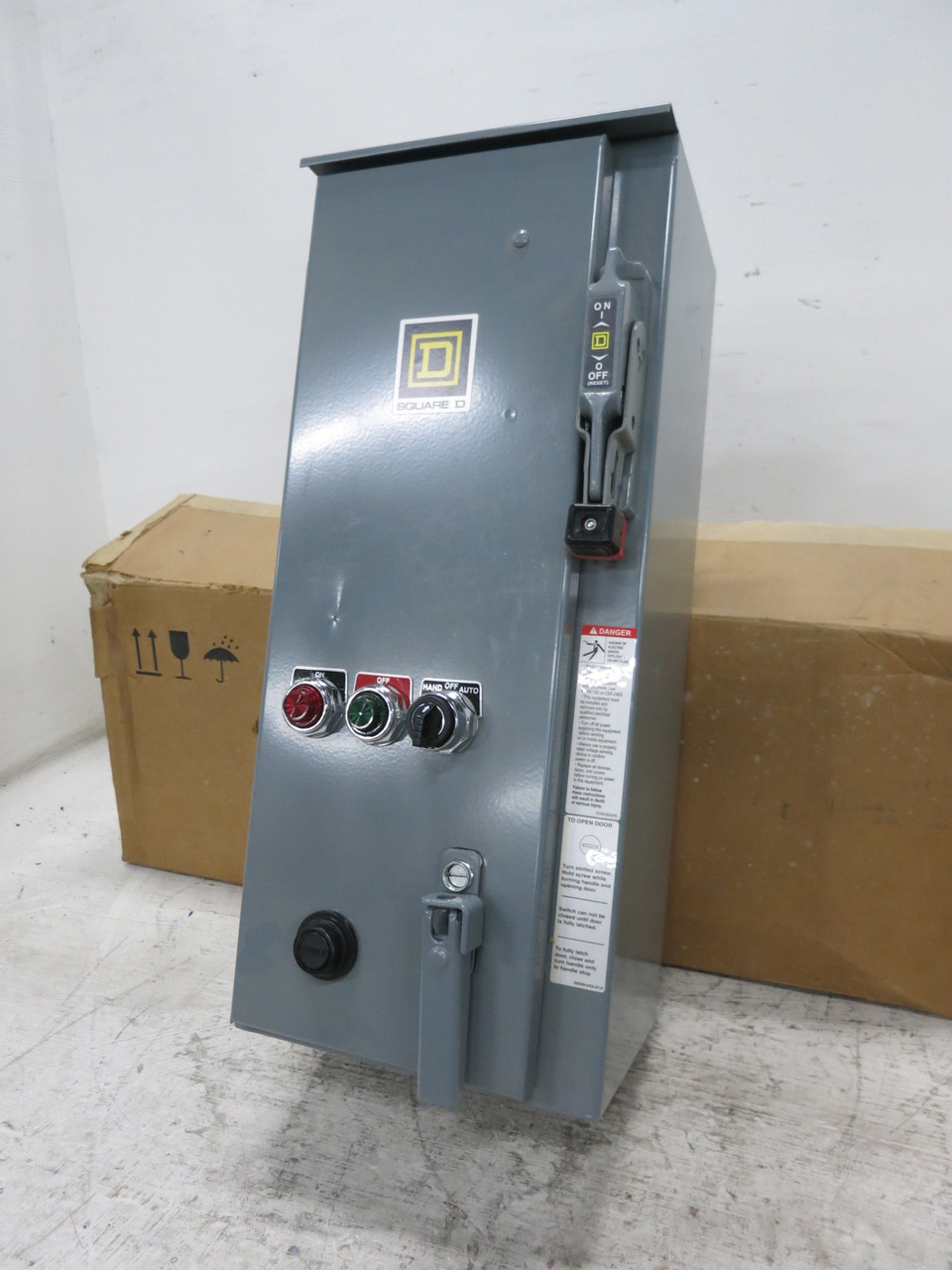 NEW Square D 30A Breaker Size 0 Starter Combination Box HLL36030M71 8536SBOH308S (DW8188-1)