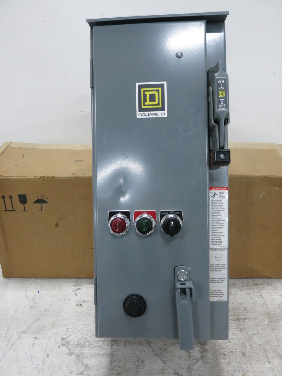 NEW Square D 30A Breaker Size 0 Starter Combination Box HLL36030M71 8536SBOH308S (DW8188-1)